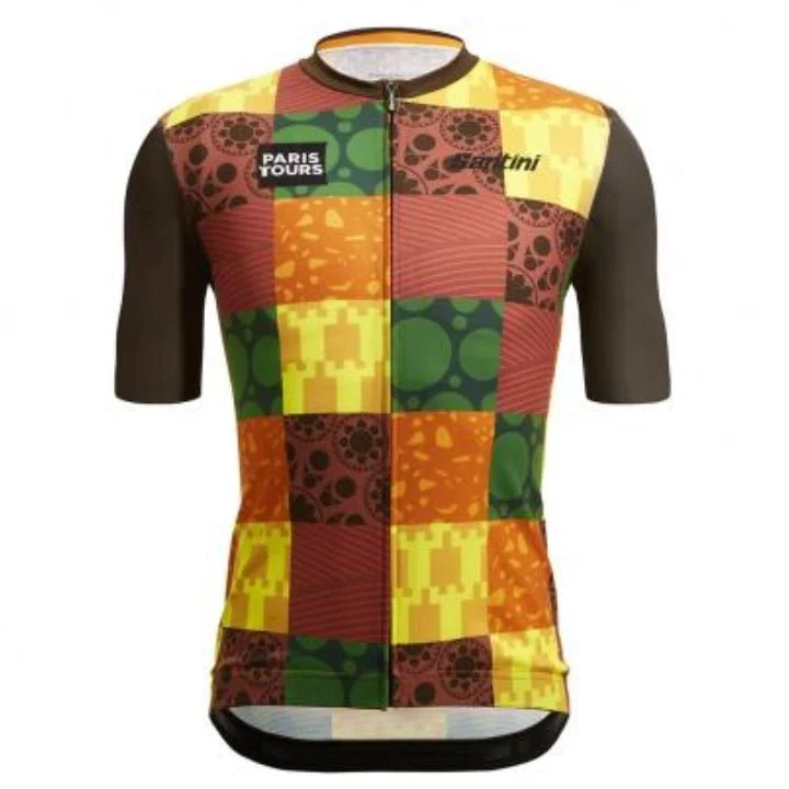 Santini TDF Paris Tours Jersey