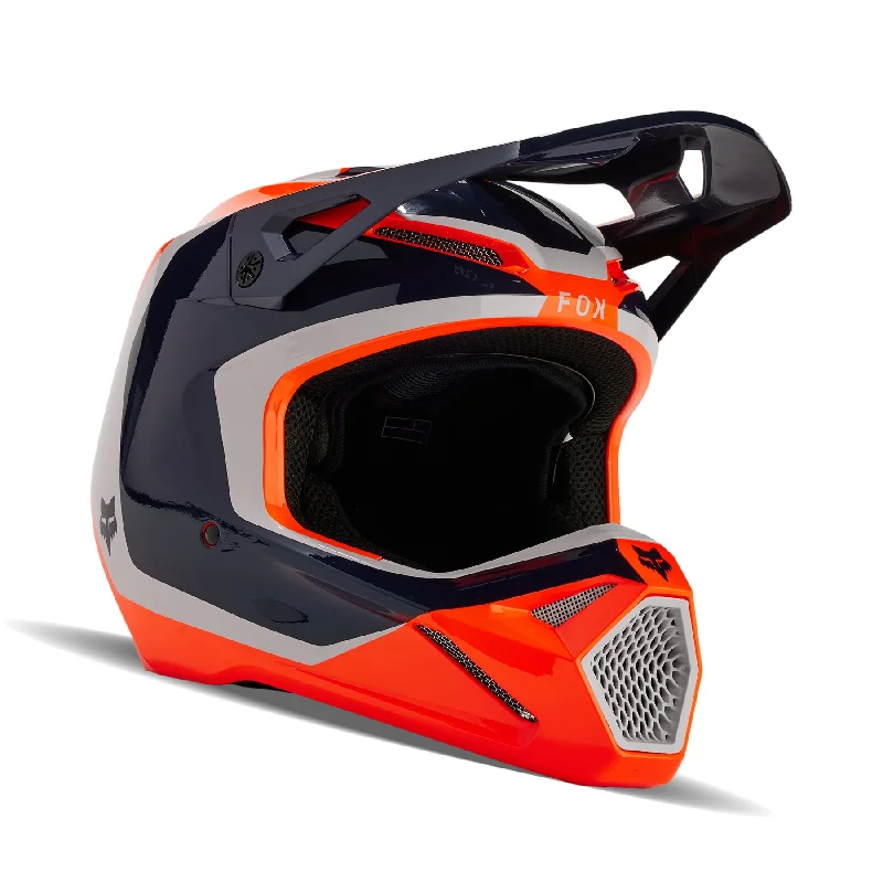 FOX 2024 V1 NITRO HELMET - FLO ORANGE