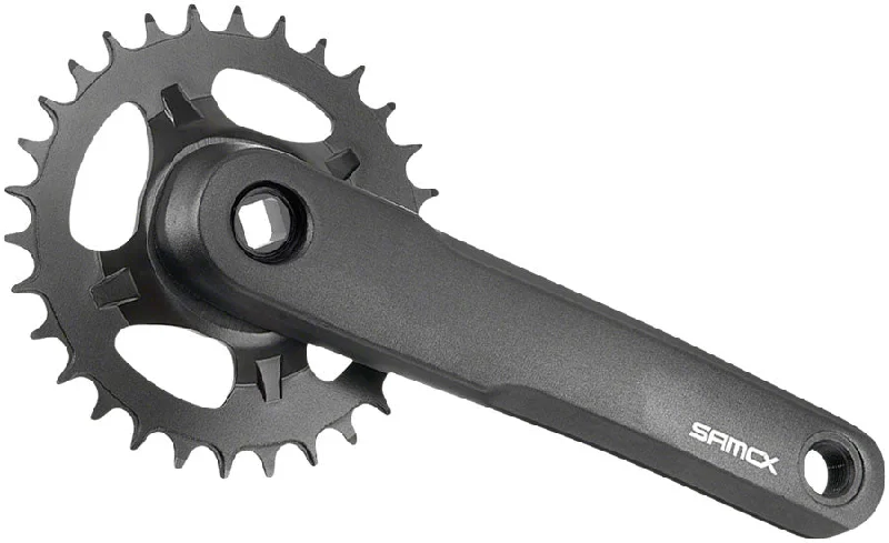 Samox M3s Crankset - 175mm 10-12 Speed 32t 3-Bolt Direct Mount JIS Square Taper BLK