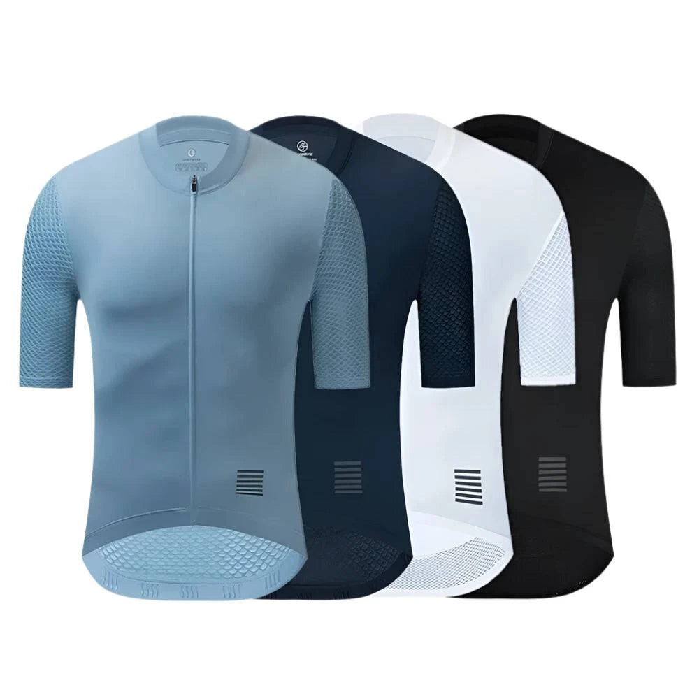 Men Cycling Jersey Short Sleeve Reflective Summer MTB Maillot Shirt Downhill Jersey Pro Team Mountain Bicycle Clothing