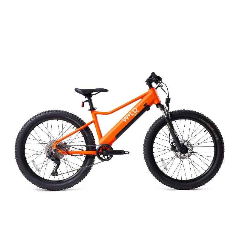 New Bluejay WILD - Electric Orange Kids Electric Bike