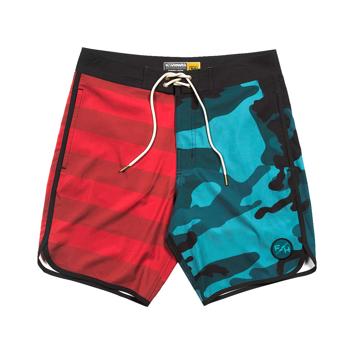 Fasthouse After Hours 3 Pocket Patriot Boardshort - Youth - Red-Blue