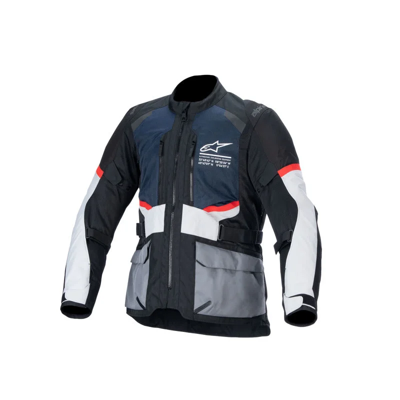 ALPINESTARS ANDES AIR DRYSTAR JACKET - DEEP BLUE/BLACK/ICE GREY