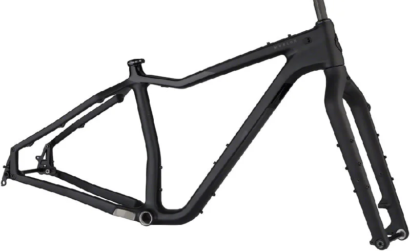 Salsa Mukluk Carbon Frameset XS Black