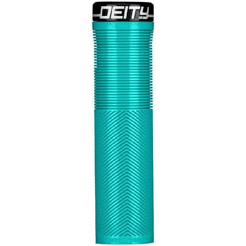 Knuckleduster Bike Handlebar Grips - Turquoise, Lock-On