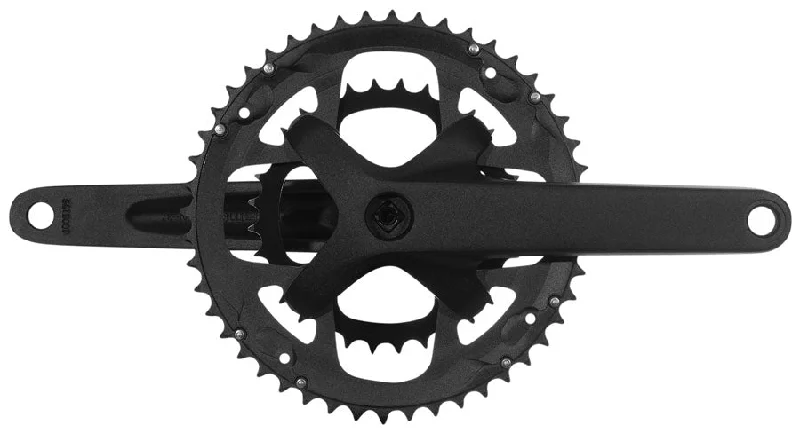 Samox G3s Crankset - 170mm 9-10 Speed 48/32t 104/64bcd JIS Square Taper BLK