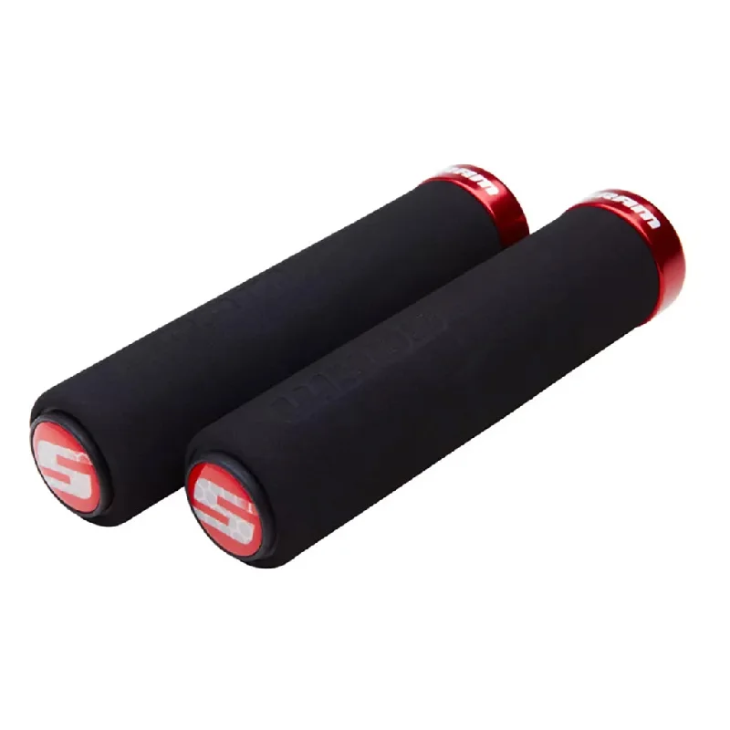 SRAM Locking MTB Straight Foam Grip Set Black