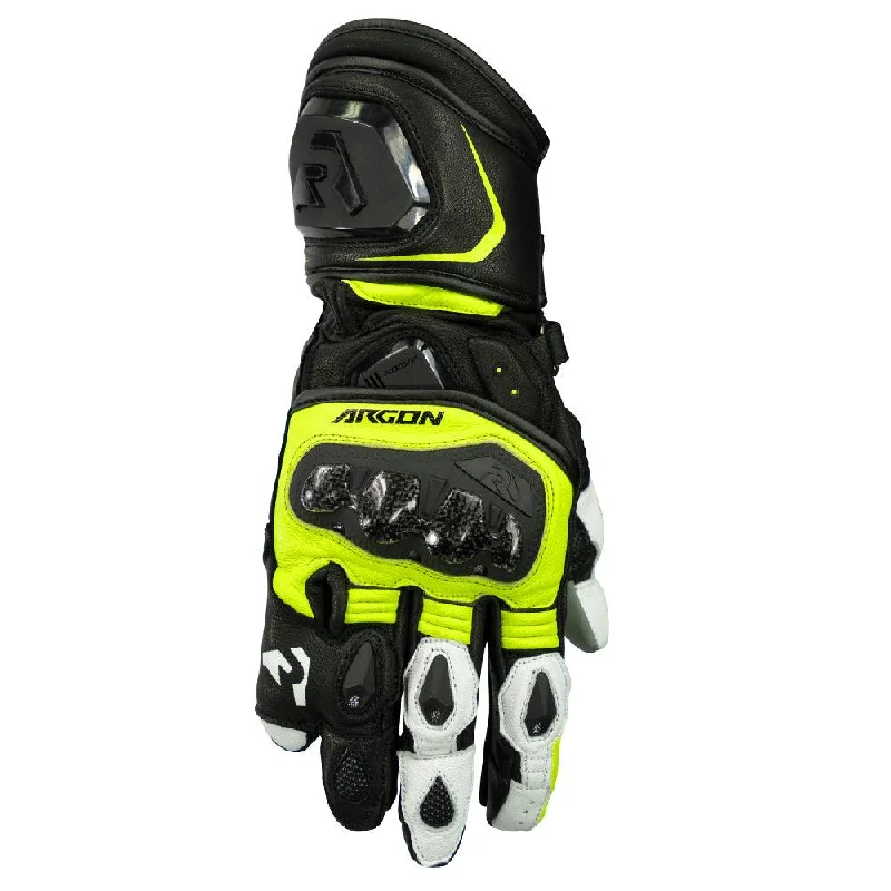 ARGON MISSION GLOVES - BLACK/WHITE/YELLOW