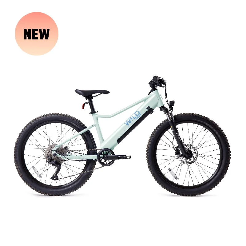 NEW! Bluejay WILD - Mint Green Kids Electric Bike