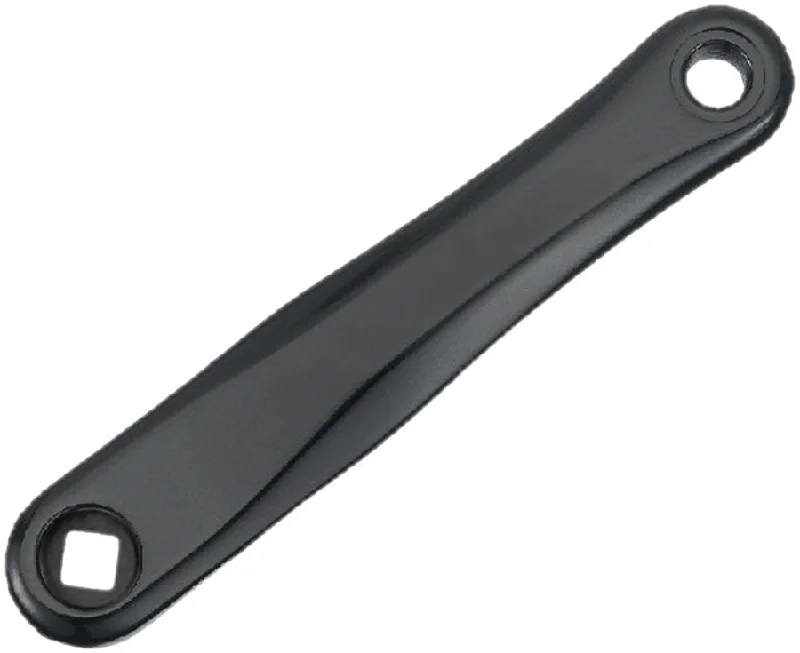 Samox SAC08 Left Crank Arm - 175mm JIS Diamond Taper Spindle Interface Forged Aluminum Spindle Bolt Sold Separate BLK