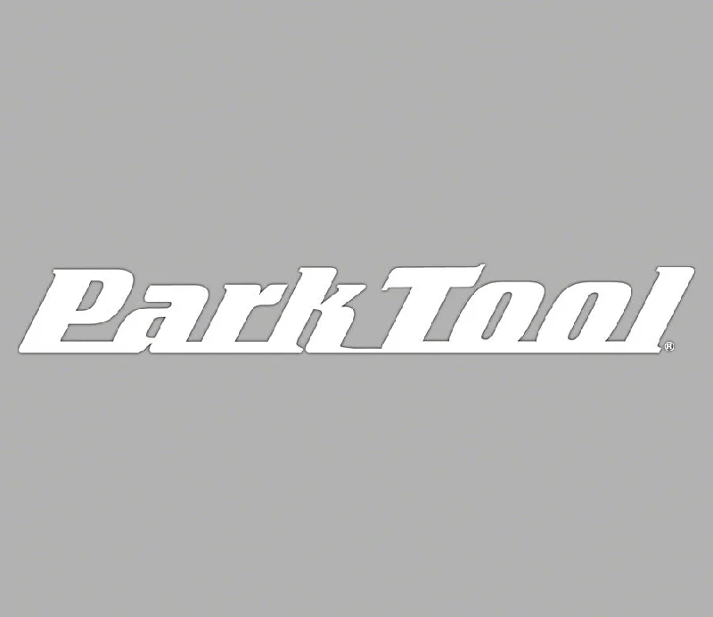 Park Tool DL-36W Horizontal Logo Decal White