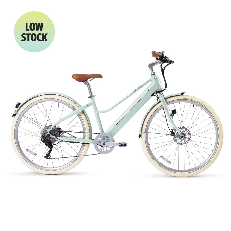 NEW! Bluejay Premiere Lite - Mint Green Electric Bike