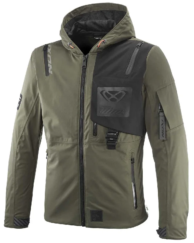 IXON M-QUATER JACKET - KHAKI/BLACK