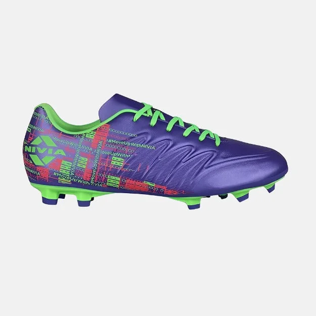 Nivia Football Lightweight Shoe -Purple