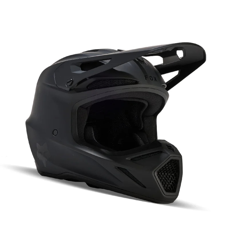 FOX 2025 V3 SOLID HELMET - MATTE BLACK