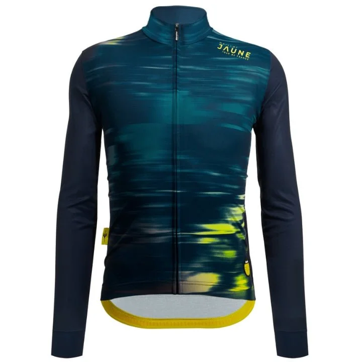 Santini TDF LM Jaune Long Sleeve Jersey