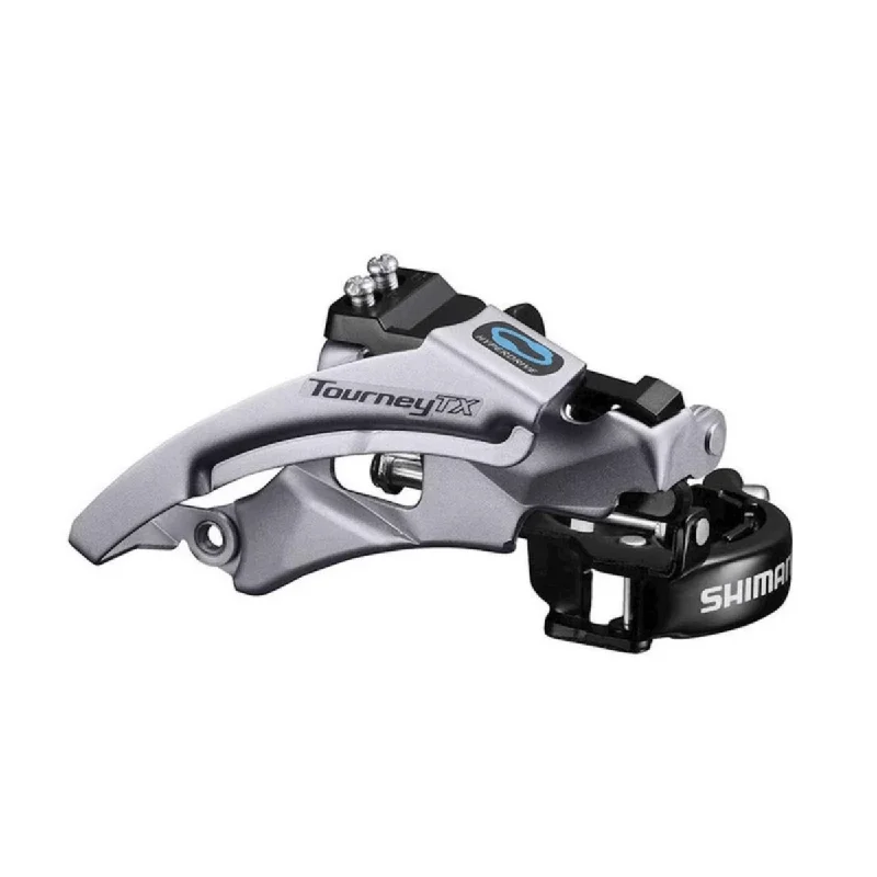 Shimano Tourney TX FD-TX800 Top-Swing Clamp Band Mount 3X8/7-Speed Front Derailleur