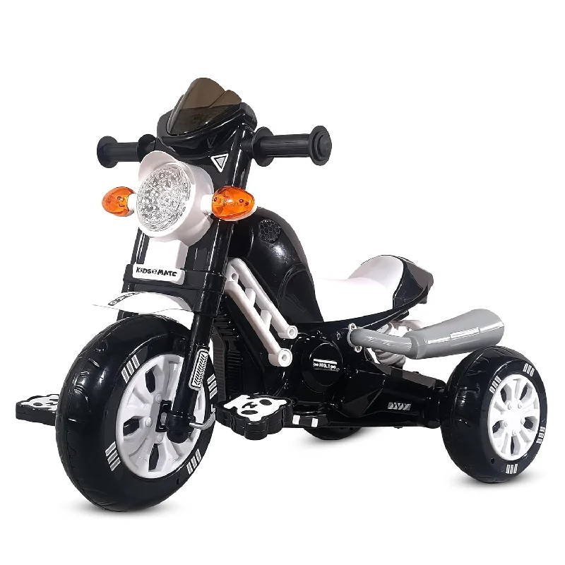 Kidsmate Turbo Bike Pedal Tricycle for Kids | Musical Horn & Lights | Ages 3-6