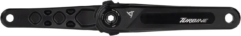 RaceFace Turbine Crankset - 160mm Direct Mount 143mm Spindle CINCH Interface 7050 Aluminum BLK