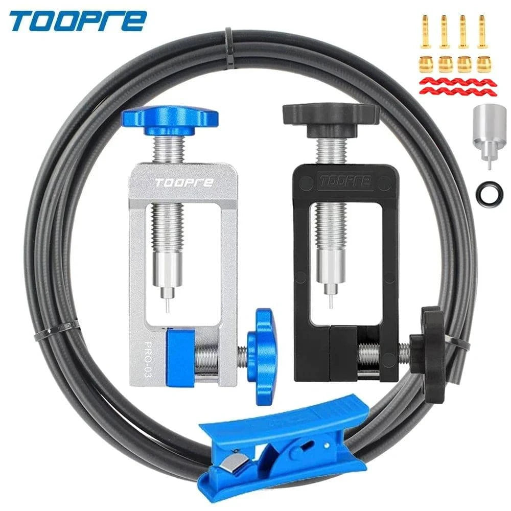 TOOPRE Bike Hydraulic Disc Brake Oil Needle Tool Driver Hose Cutter Cable Pliers Olive Connector Insert BH59 BH90 Install Press