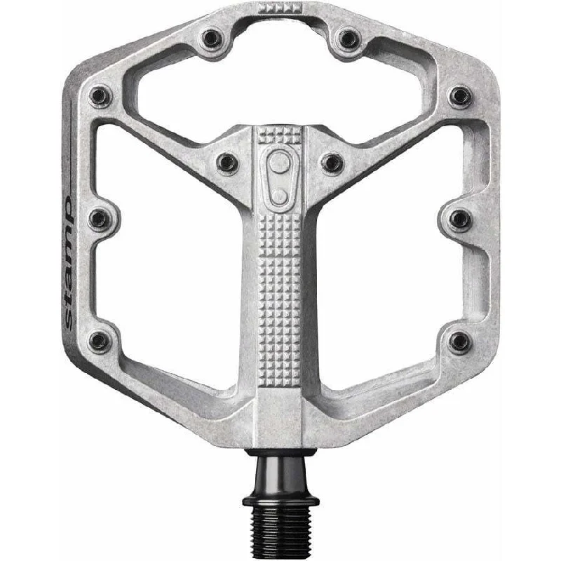 Crankbrothers Stamp 2 Small Platform Pedals Raw Silver