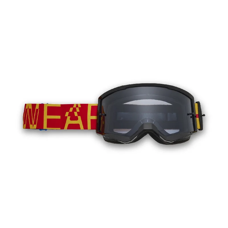 FOX MAIN RACE SPEC GOGGLES - PL YELLOW  (SMOKE)