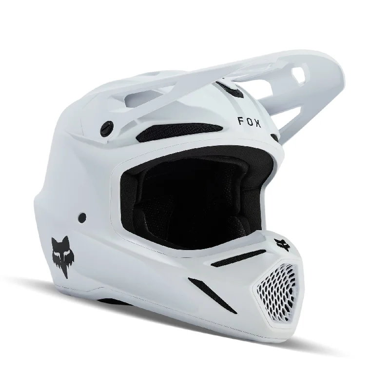 FOX 2025 V3 SOLID HELMET - MATTE WHITE