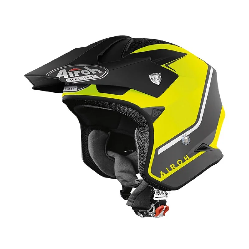 AIROH TRR-S HELMET - KEEN YELLOW