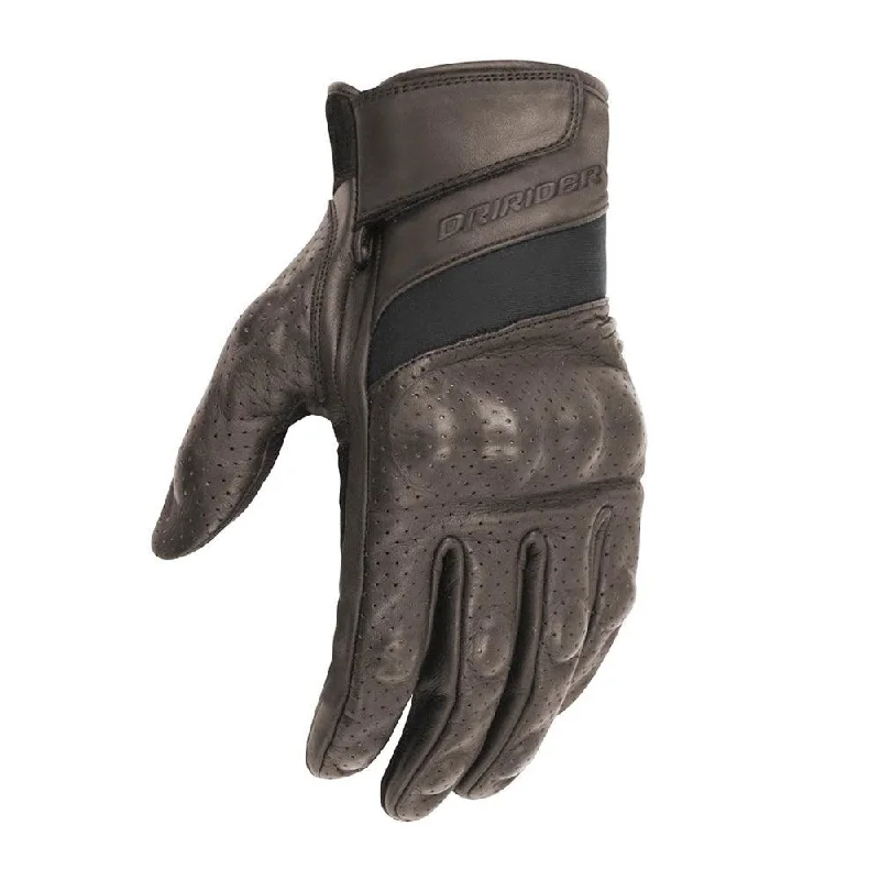 DRIRIDER TOUR AIR GLOVES - BROWN