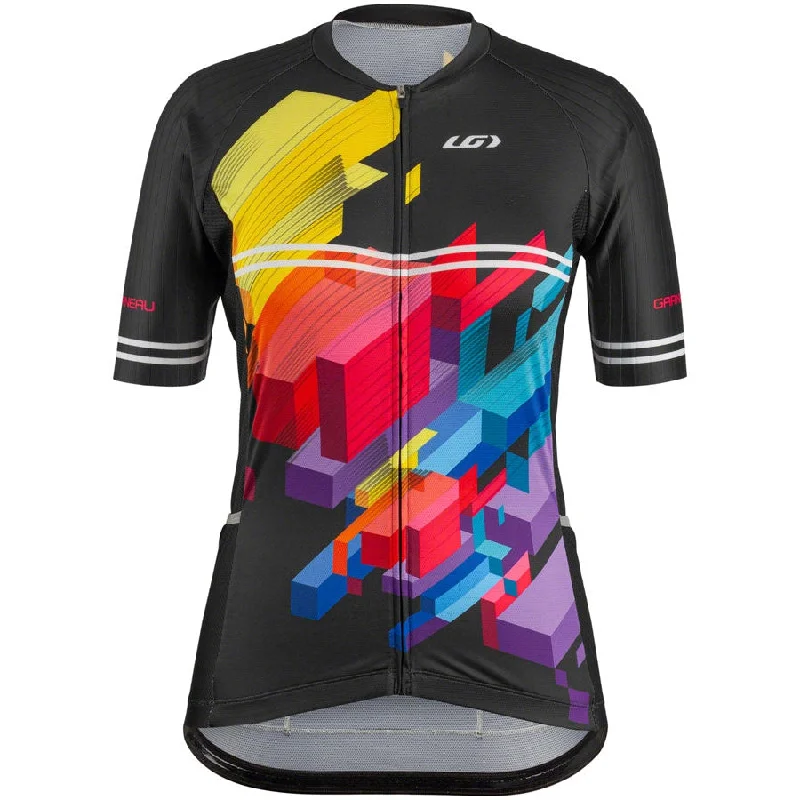 District 2 Women's Cycling Jersey - Black