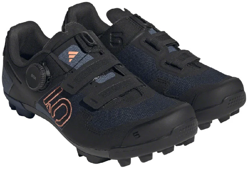 Five Ten Kestrel BOA Mountain Clipless Shoes - Womens Legend Ink/Core BLK/Coral Fusion 10.5