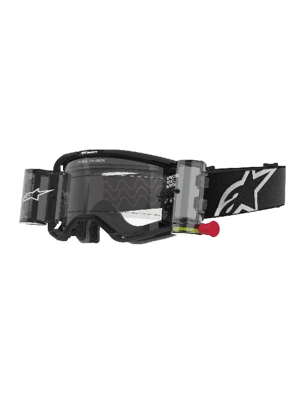 ALPINESTARS VISION 8 CORP GOGGLES - BLACK CLEAR ROLL-OFF