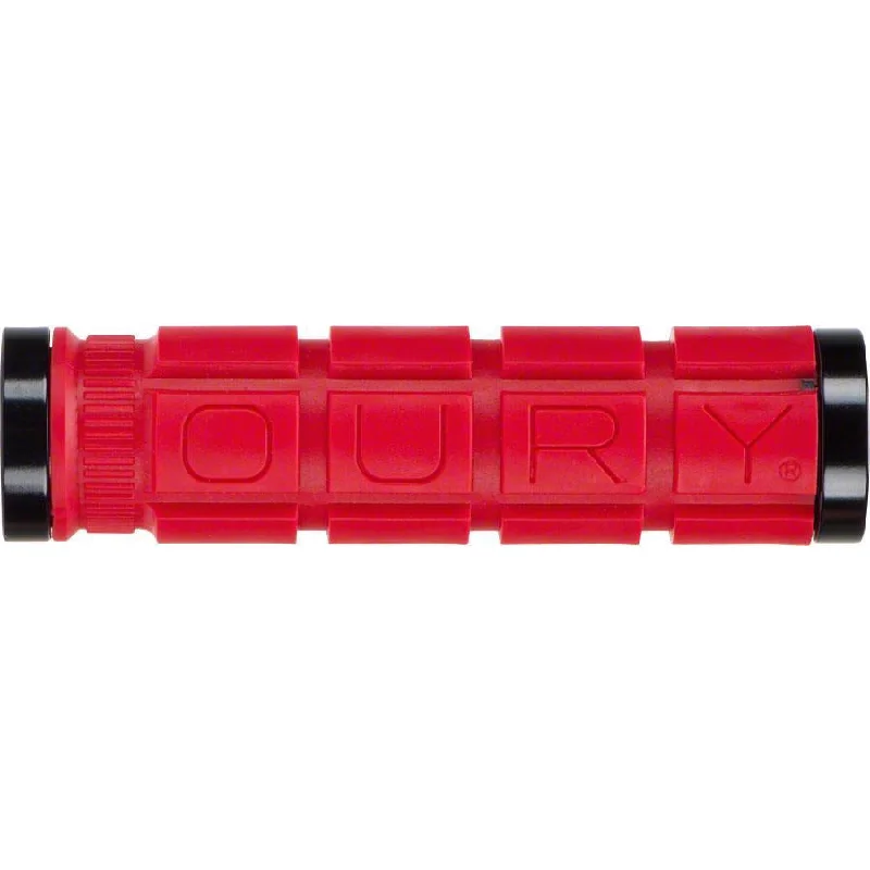 Oury Lock-On Bonus Pack Grips - Red Lock-On