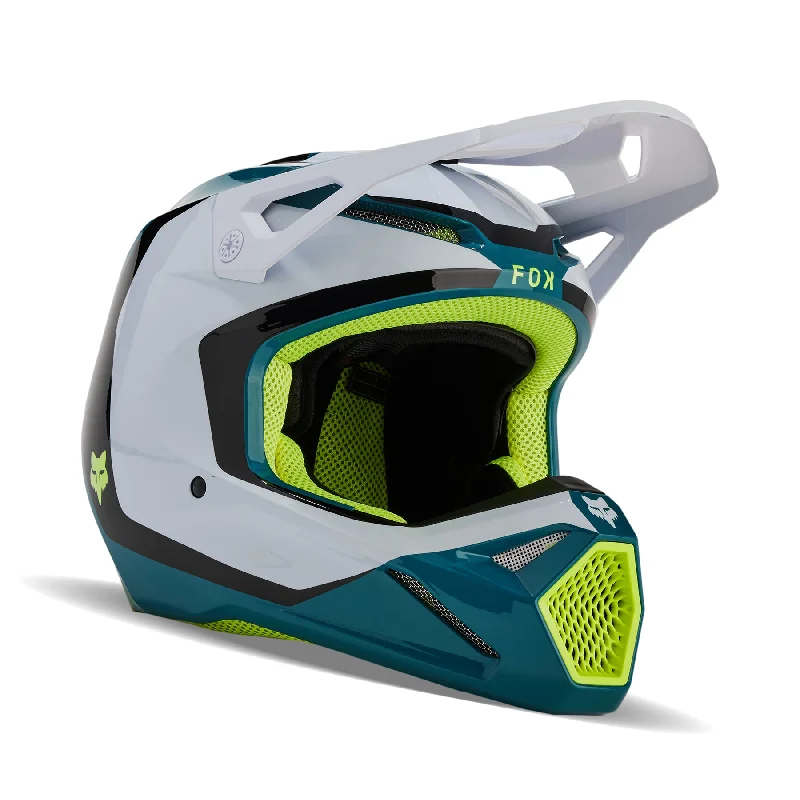 FOX 2024 V1 NITRO HELMET - MAUI BLUE