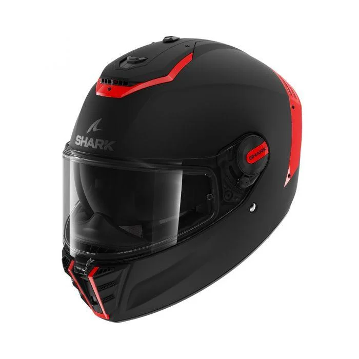 SHARK SPARTAN RS BLANK MAT SP HELMET - BLACK/ORANGE