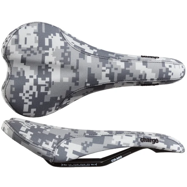 Charge Bikes Spoon Saddle CrMo - Digi Snow Camo