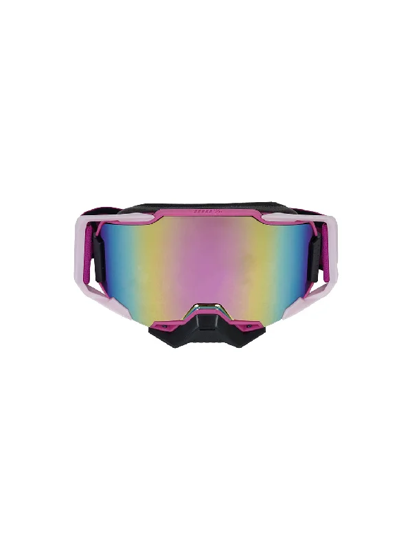 100% Goggles Pink Rainbow Tint