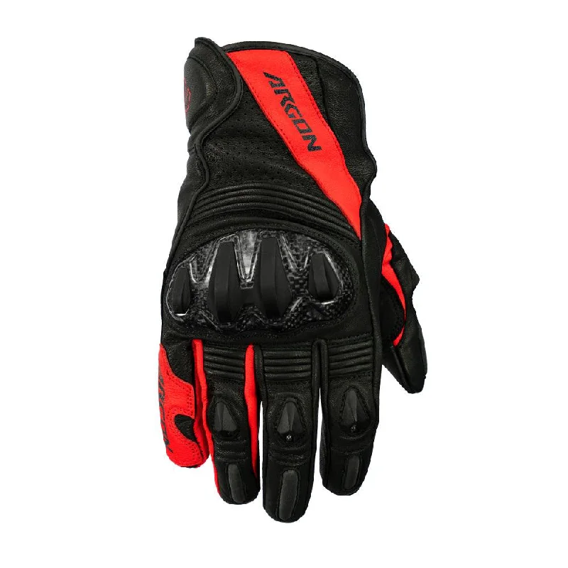 ARGON TURMOIL GLOVES - BLACK/RED