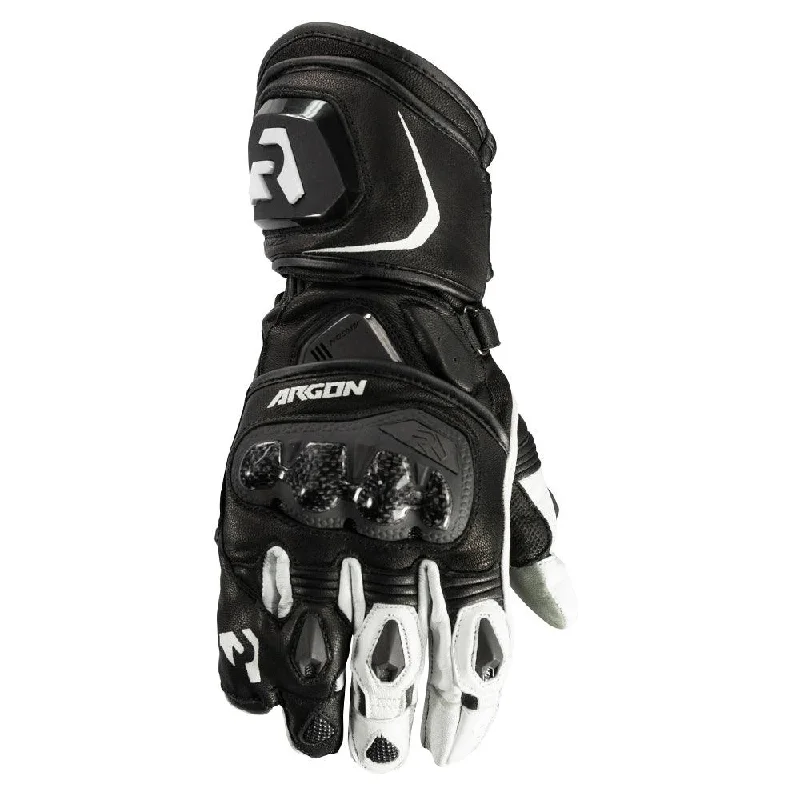 ARGON MISSION GLOVES - BLACK/WHITE