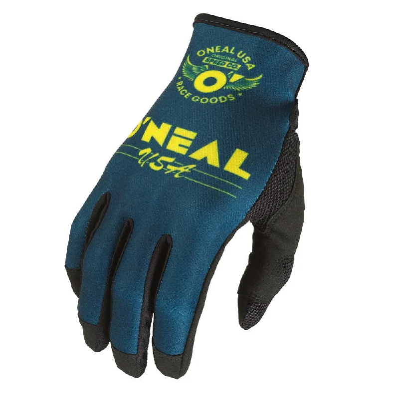 ONEAL MAYHEM BULLET 2022 GLOVES - BLUE/YELLOW