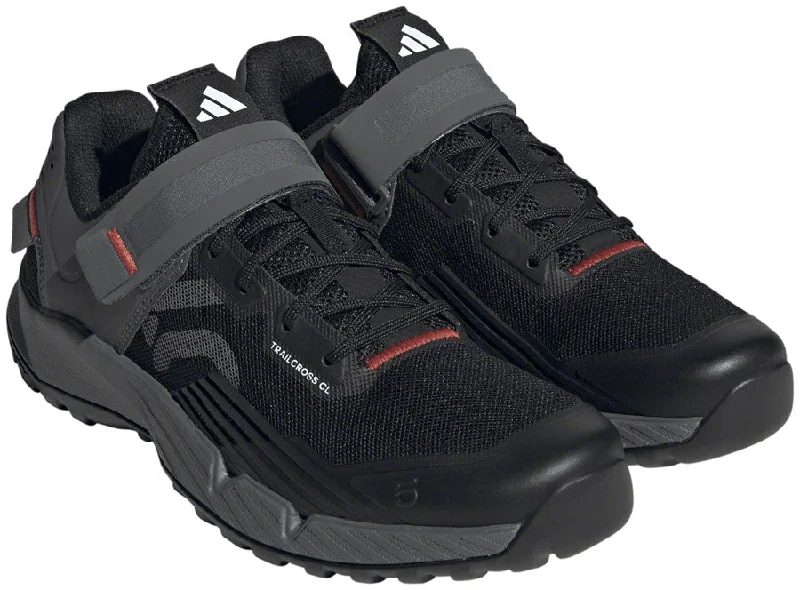 Five Ten Trailcross Mountain Clipless Shoes - Womens Core BLK/Gray Three/Red 5.5