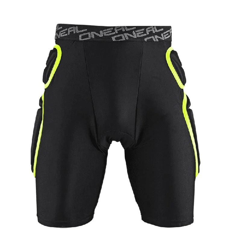 ONEAL SHORT TRAIL ARMOUR - LIME/BLACK