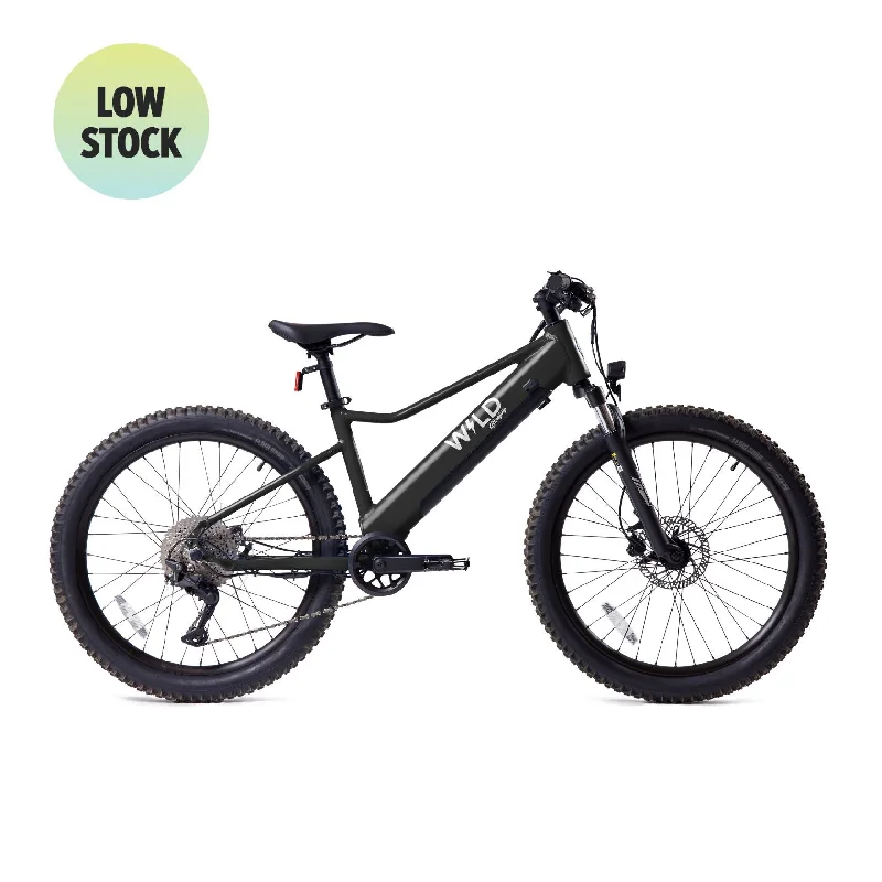 NEW! Bluejay WILD - Classic Black Kids Electric Bike