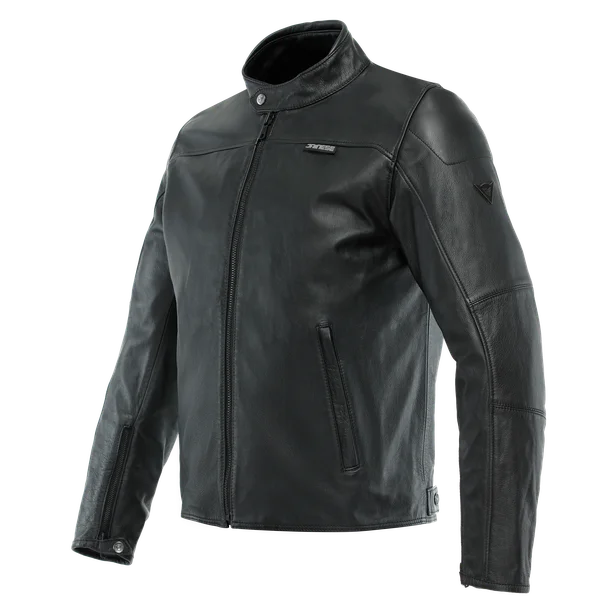 DAINESE MIKE 3 LEATHER JACKET - BLACK