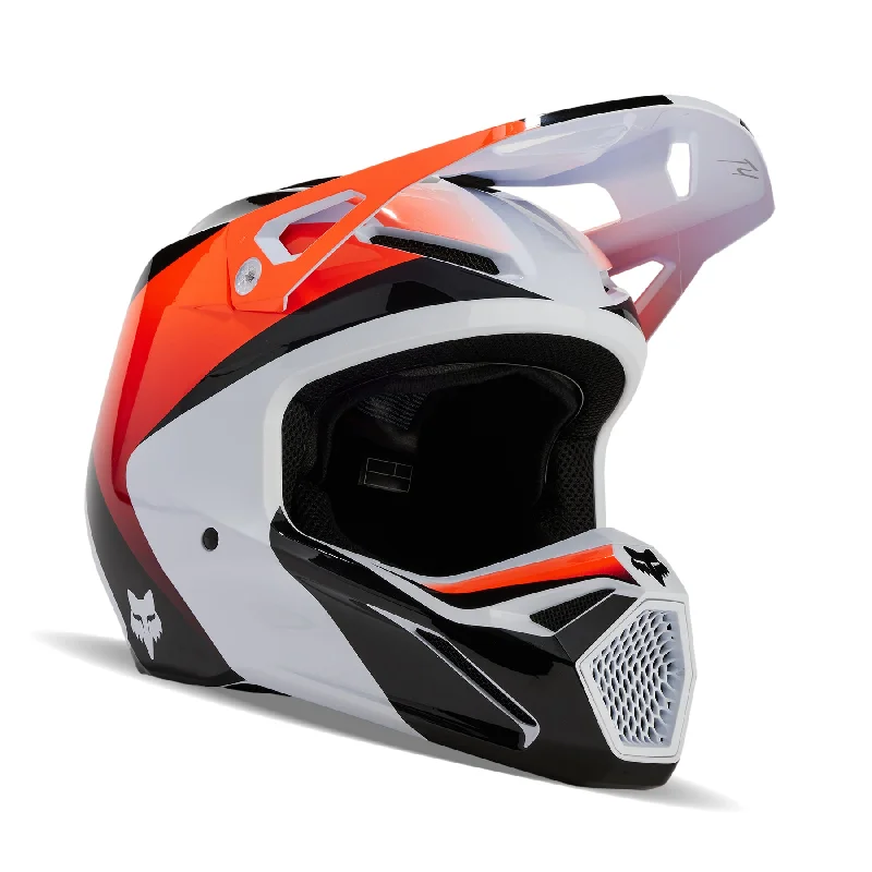 FOX 2024 V1 STREAK HELMET - WHITE