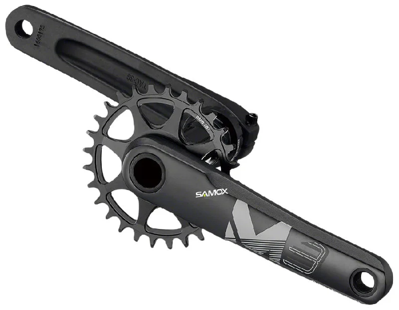 Samox M3 Crankset - 170mm 10-12 Speed 32t Boost 3-Bolt Direct Mount 24mm Spindle BLK