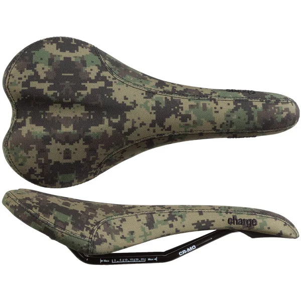 Charge Bikes Spoon Saddle CrMo - Digi Camo