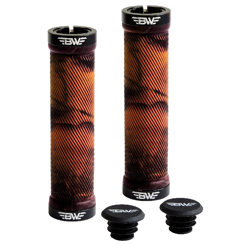 Chainline Grips - Orange/Black