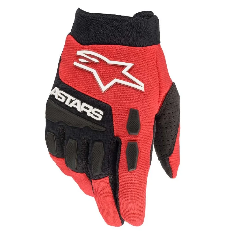 ALPINESTARS 2024 FULL BORE GLOVES - BRIGHT RED/BLACK