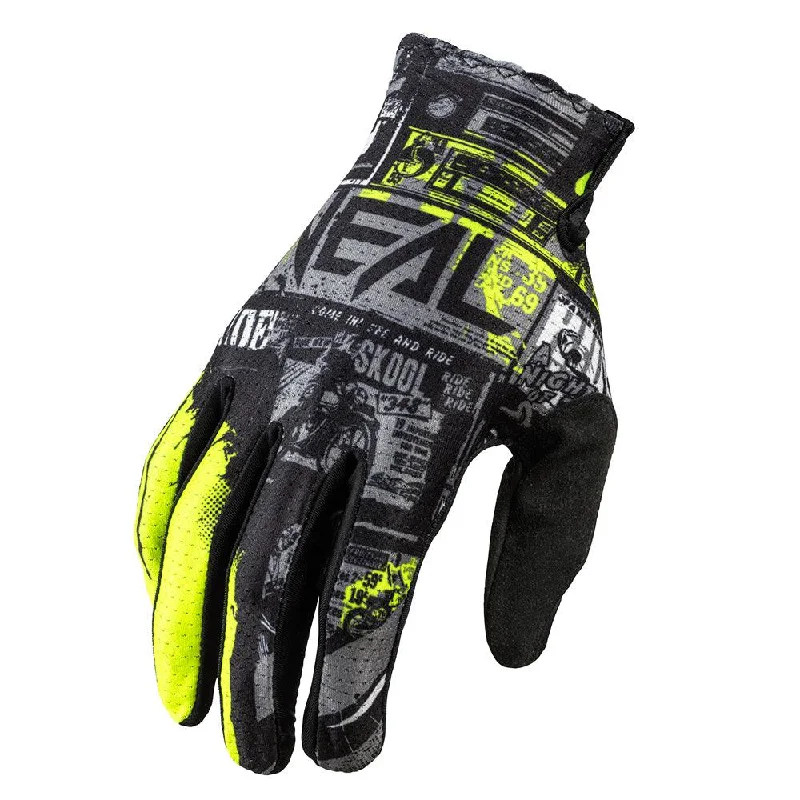 ONEAL MATRIX RIDE GLOVES - BLACK/NEON YELLOW